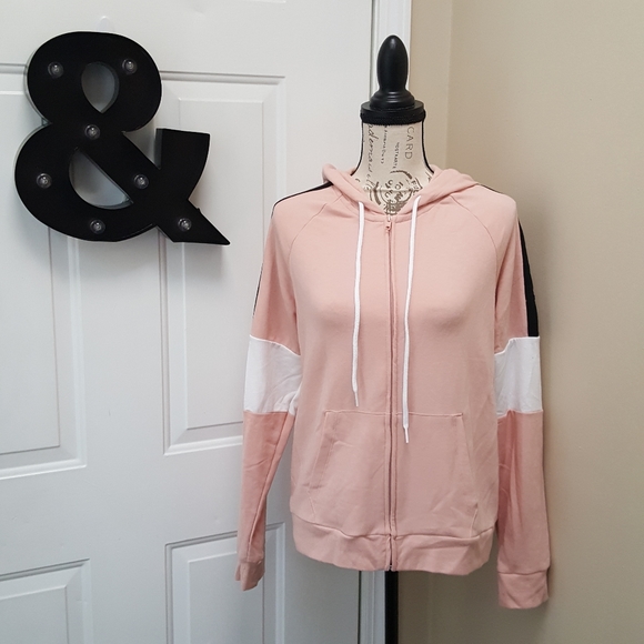 SOLD! VS PINK Full Zip Hoodie Jacket - Picture 2 of 7